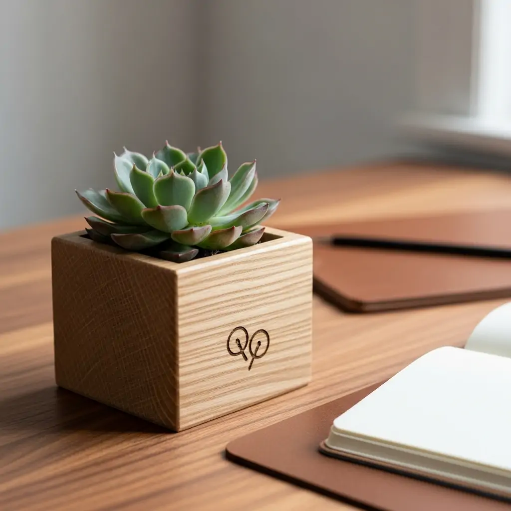 Mini Desk Succulent - 50 Valentines Gift Ideas for Friends
