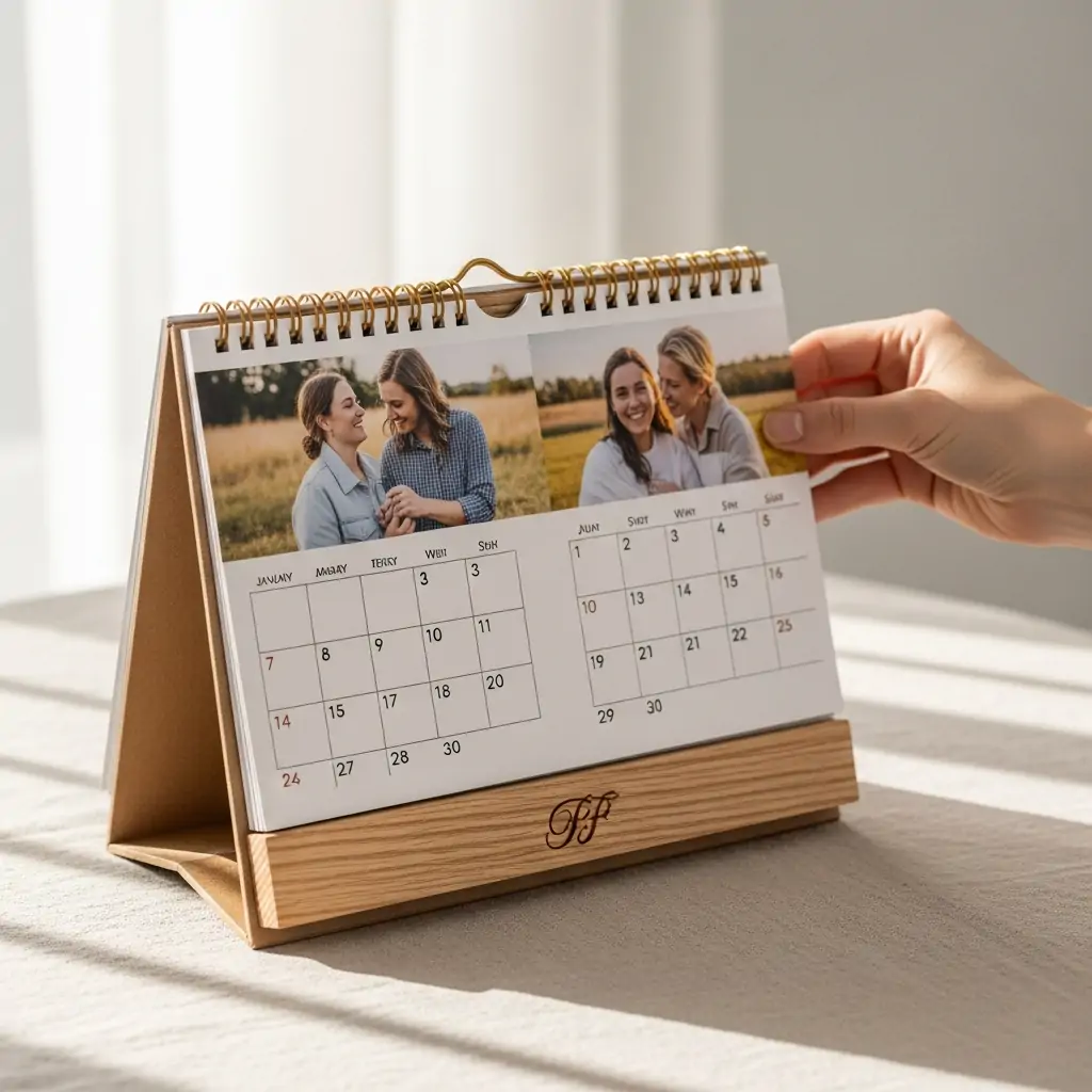 Custom Photo Calendar - 50 Valentines Gift Ideas for Friends