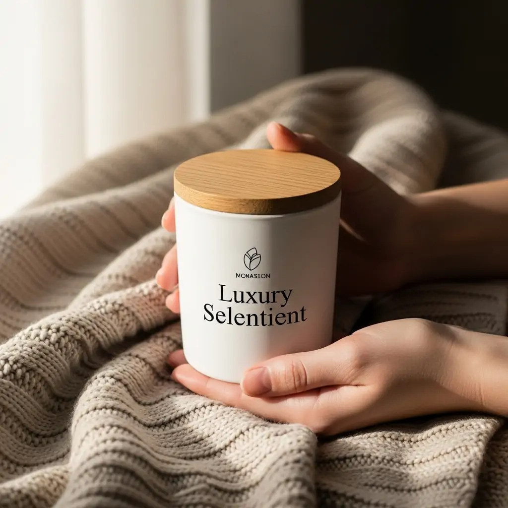 Custom Scent Name Candle - 50 Valentines Gift Ideas for Friends