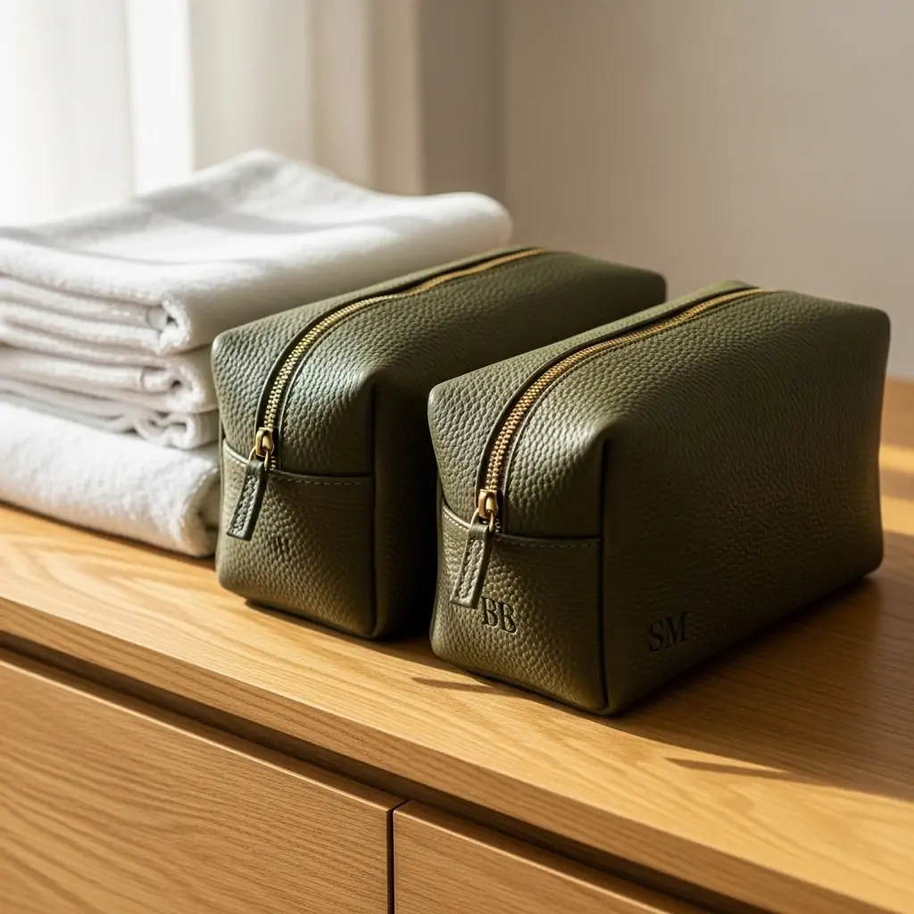 Matching Toiletry Bags - 50 Valentines Gift Ideas for Friends