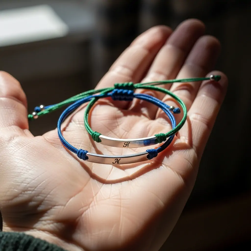 Matching Cord Bracelets - 50 Valentines Gift Ideas for Friends