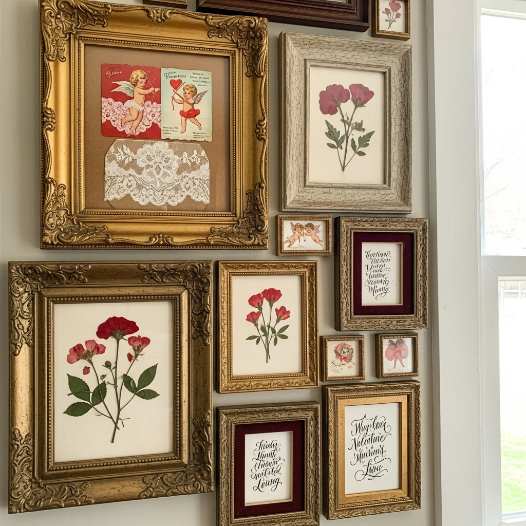 Ornate Layered Frames - 50 Vintage Valentine Decorations That Look Beautiful and Budget-Friendly