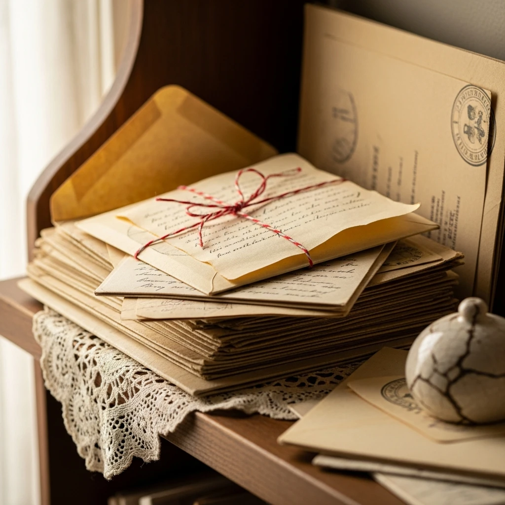 Old Envelope Decor - 50 Vintage Valentine Decorations That Look Beautiful and Budget-Friendly