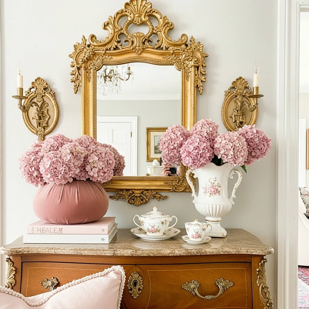 French-Inspired Accents - 50 Vintage Valentine Decorations That Look Beautiful and Budget-Friendly