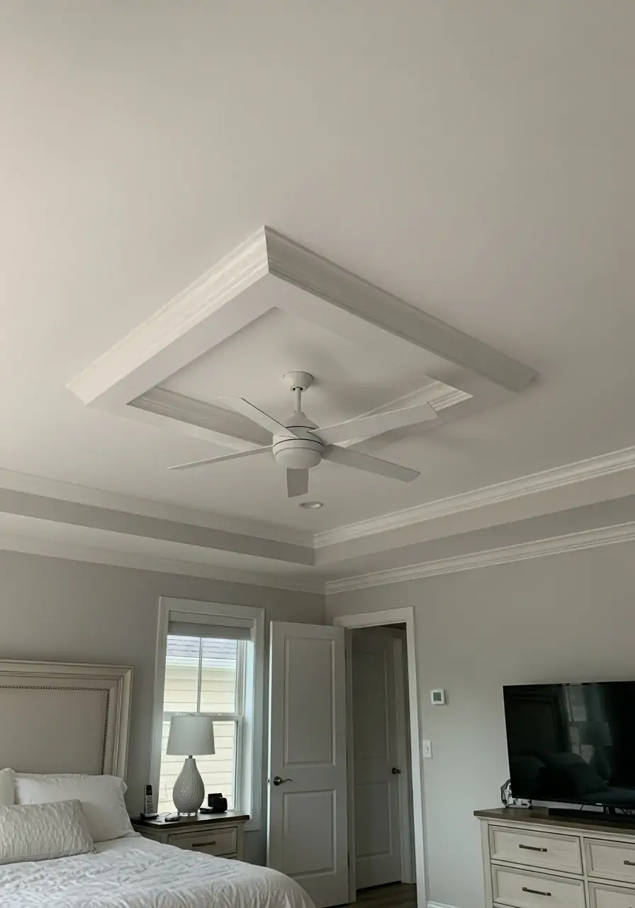 Drop Ceiling With Fan Slot - 50 Best Down Ceiling Design Bedrooms Ideas