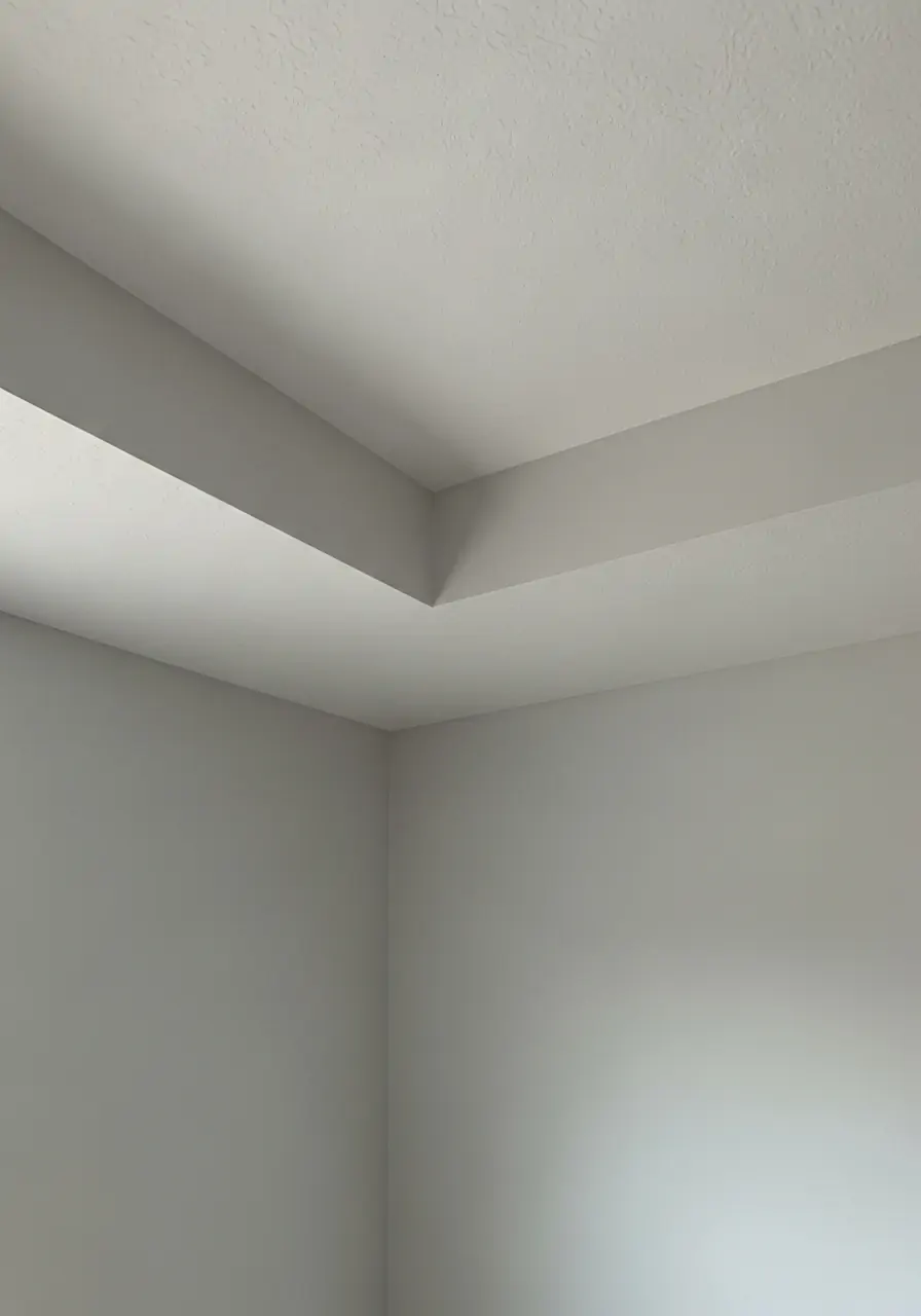 Patterned Gypsum Drop - 50 Best Down Ceiling Design Bedrooms Ideas