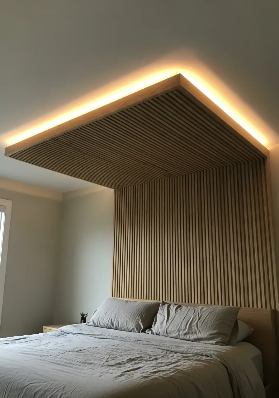 Wood Drop Ceiling Cozy Bedroom - 50 Best Down Ceiling Design Bedrooms Ideas