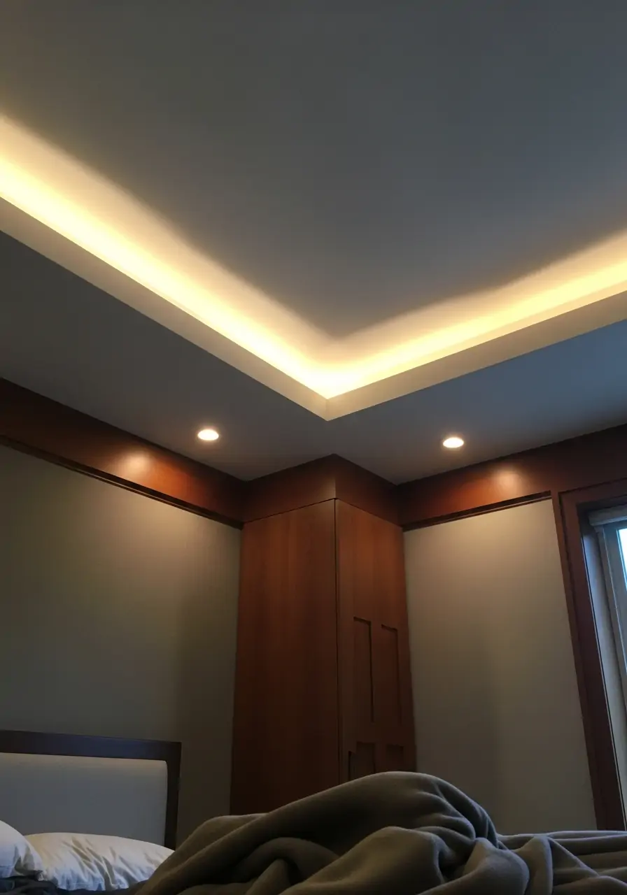 Recessed and Cove Lighting - 50 Best Down Ceiling Design Bedrooms Ideas