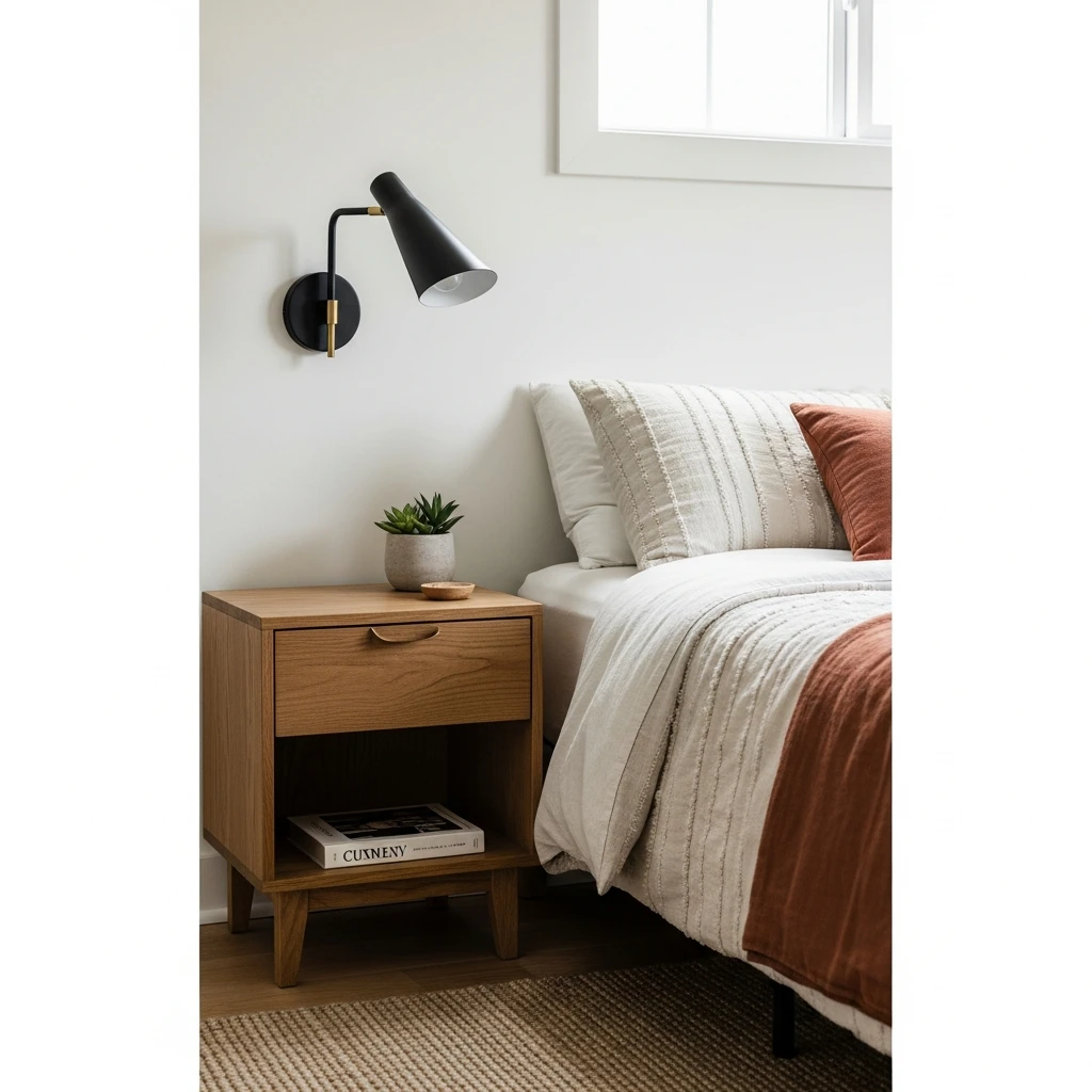 Modern Wall Sconces - 50 Beautiful Modern Boho Bedroom Ideas for a Cozy Update