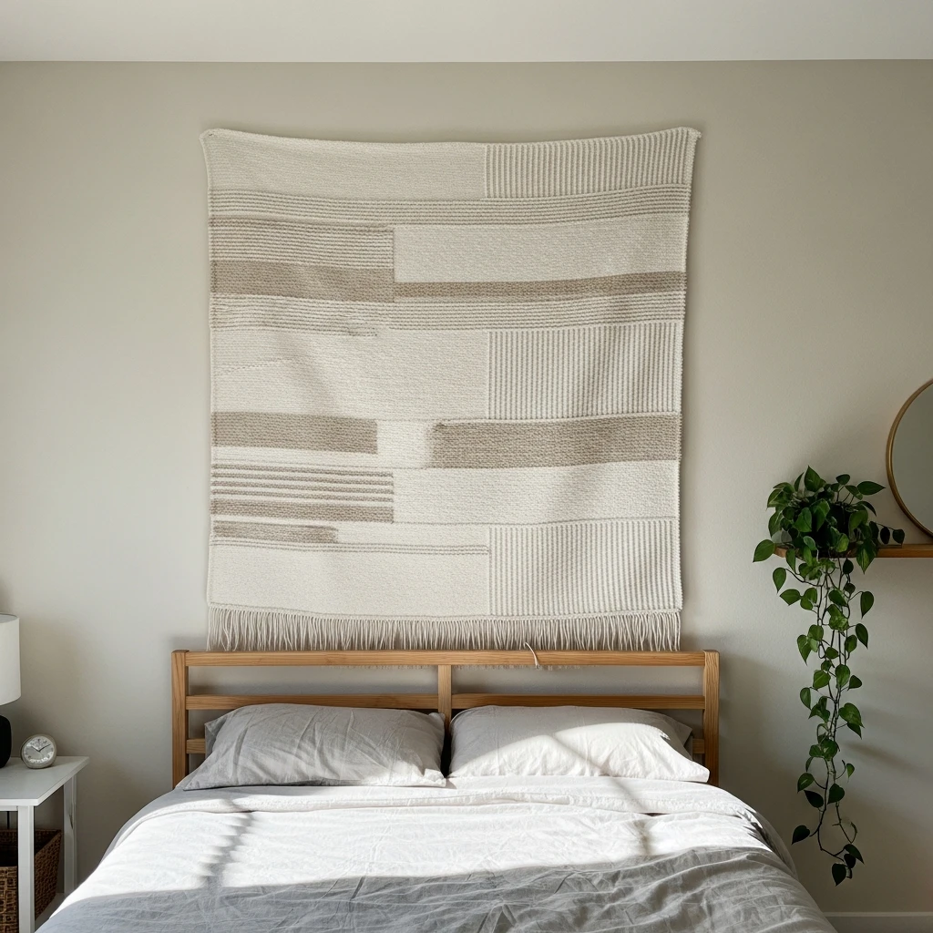 Minimalist Tapestries - 50 Beautiful Modern Boho Bedroom Ideas for a Cozy Update