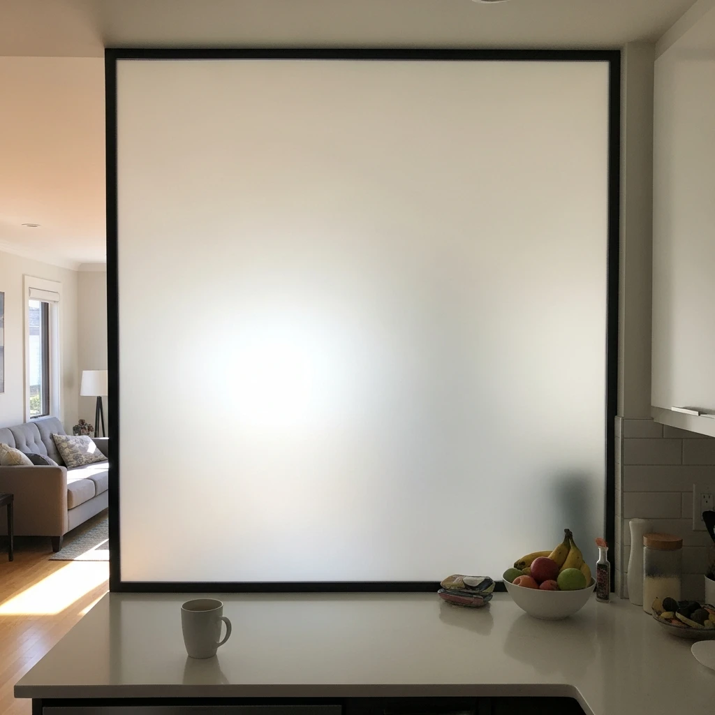 Switchable Smart Glass - 50 Beautiful & Simple Open Kitchen Partition Ideas (No Major Reno Needed!)