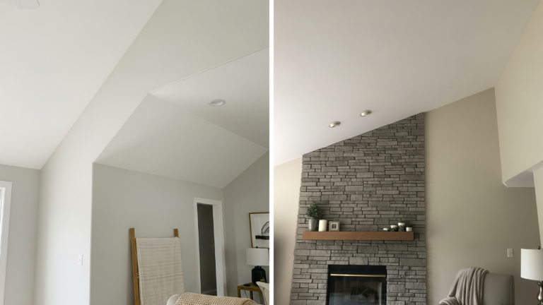 50 Half Vaulted Ceiling Living Room Ideas