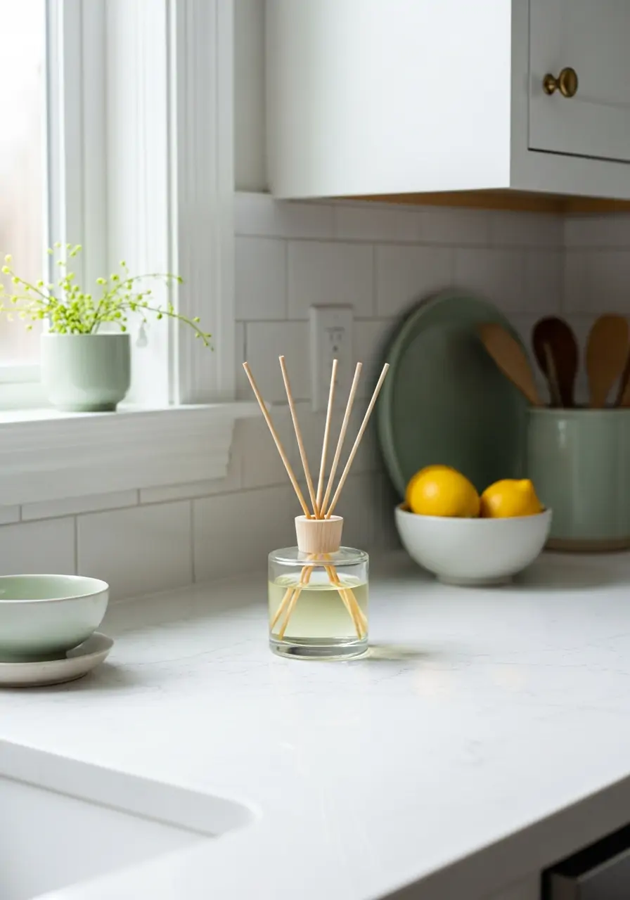 Spring Scent Diffusers - 50 Spring Kitchen Decor Ideas