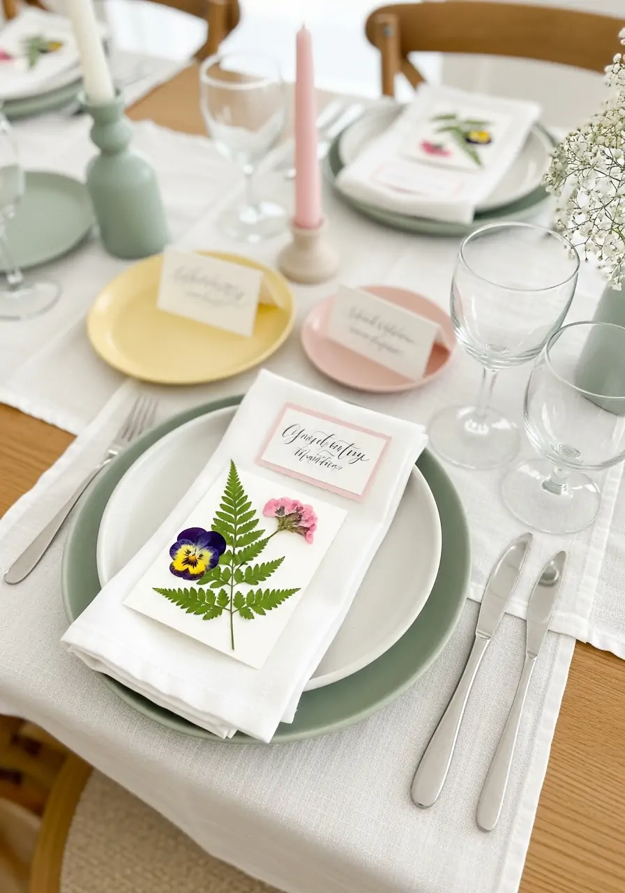Spring Place Cards - 50 Spring Table Decor Ideas You Need Right Now