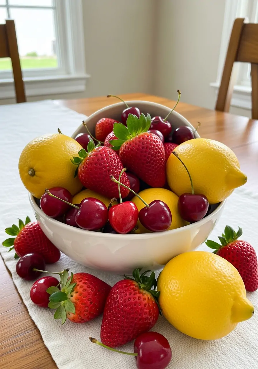 Seasonal Fruit Displays - 50 Spring Table Decor Ideas You Need Right Now
