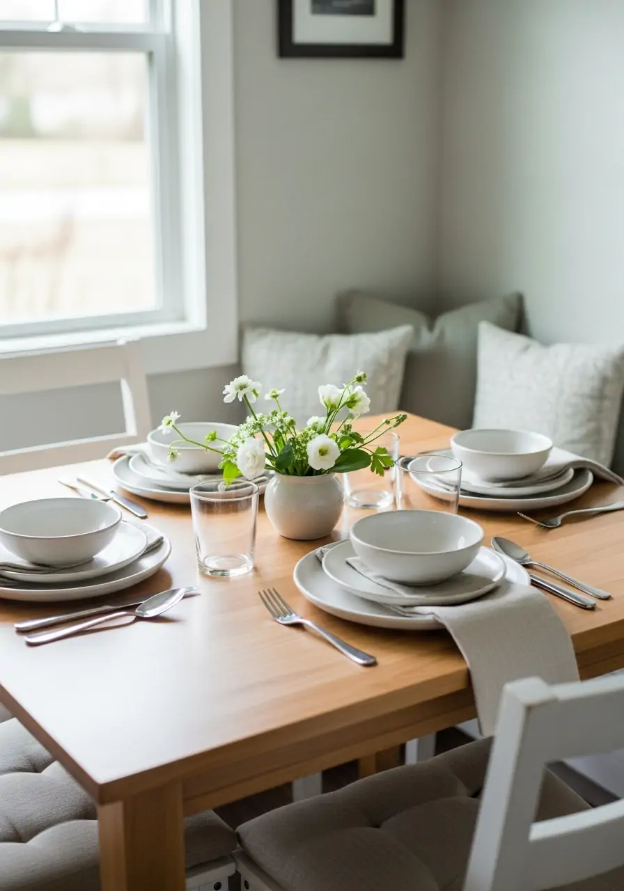 Simple Everyday Spring Table - 50 Spring Table Decor Ideas You Need Right Now