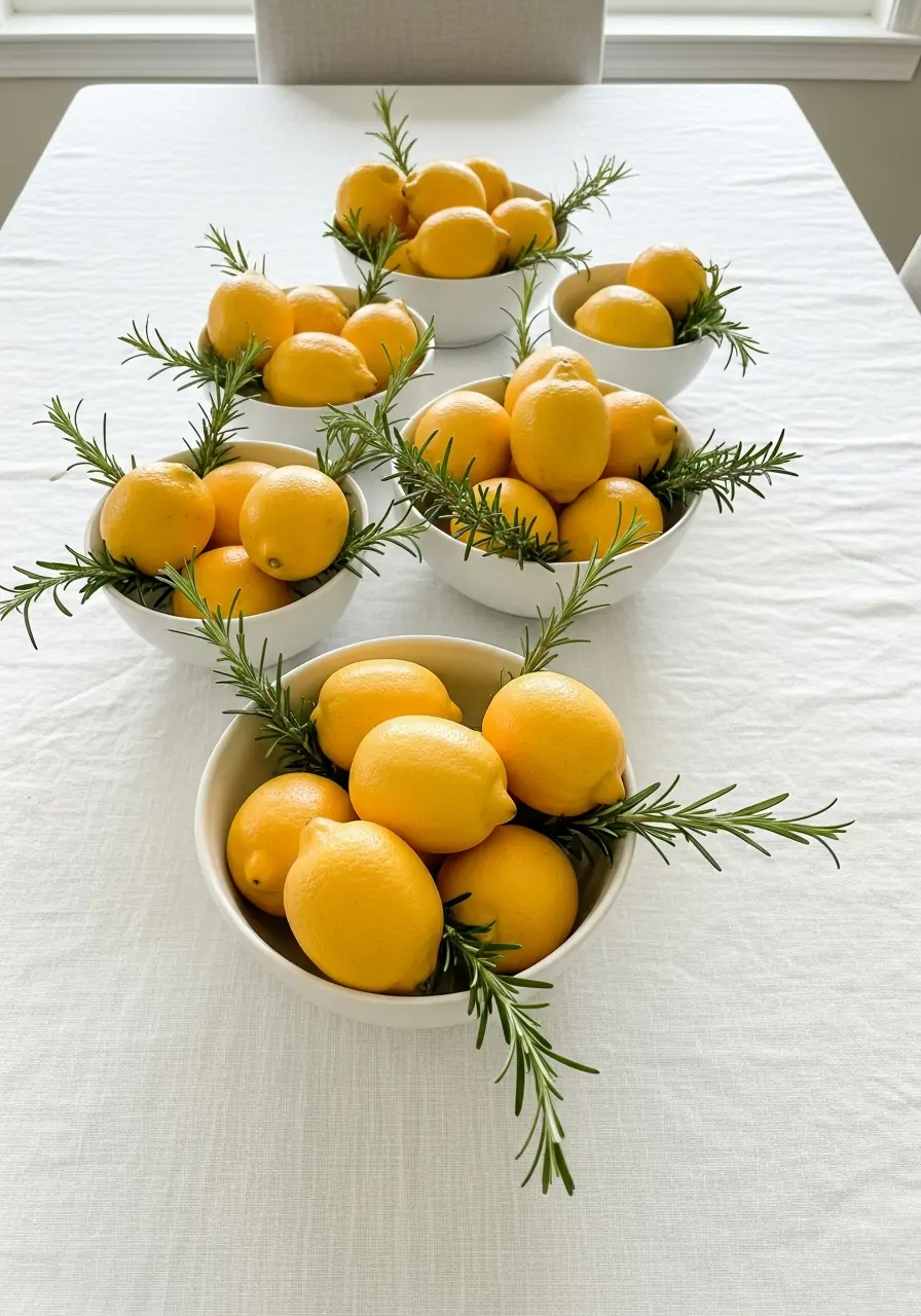 Lemon Table Decor - 50 Spring Table Decor Ideas You Need Right Now