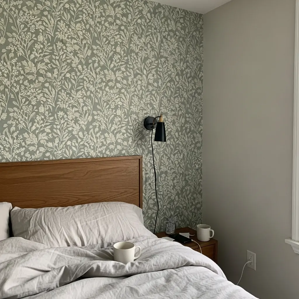 Peel And Stick Magic - 39 Simple Wallpaper Ideas That Will Change Your Bedroom