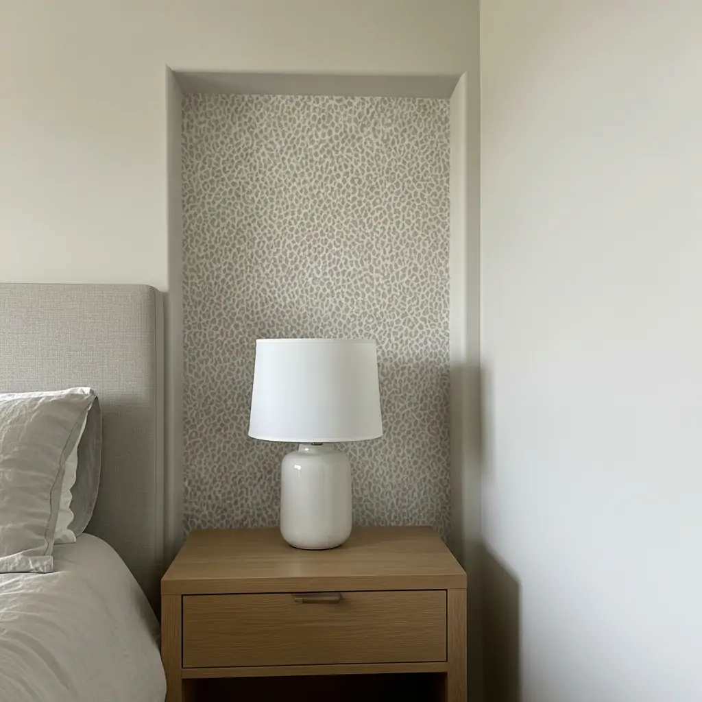 Subtle Animal Print - 39 Simple Wallpaper Ideas That Will Change Your Bedroom