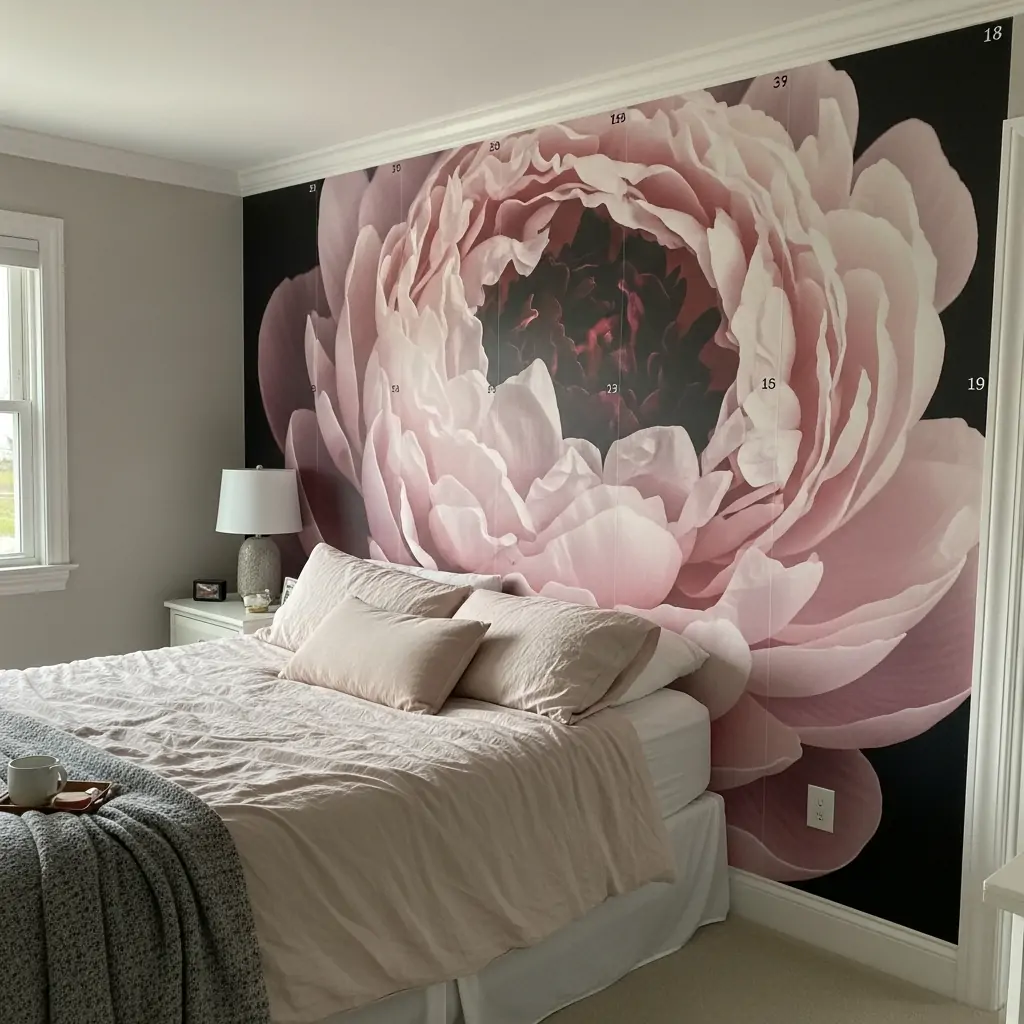 Digital Art Print - 39 Simple Wallpaper Ideas That Will Change Your Bedroom