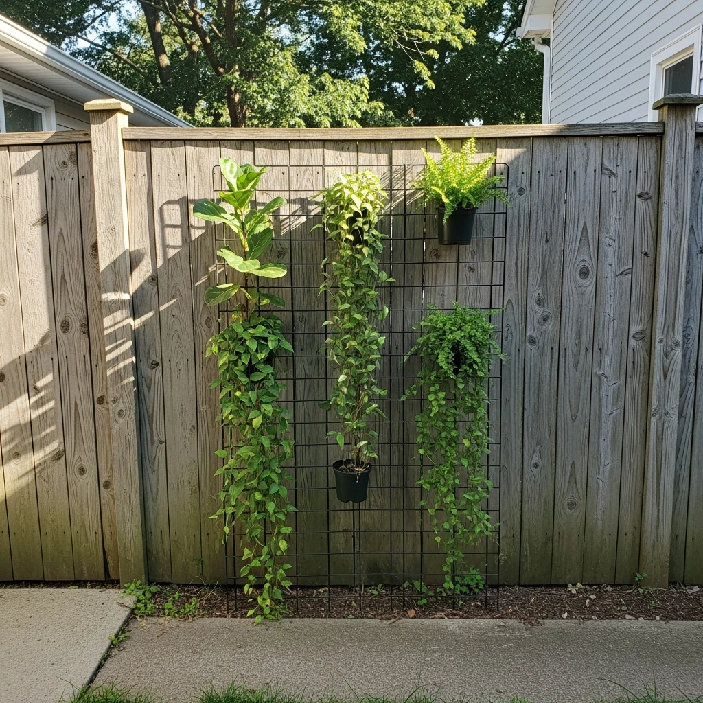 Vertical Greenery Screens - 50 Front Yard Landscaping Ideas for a Beautiful, Budget-Friendly Home
