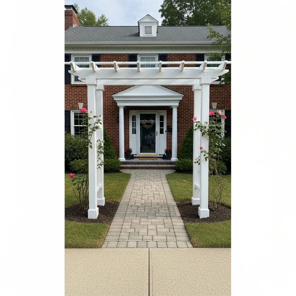 Front Yard Arbor or Pergola - 50 Front Yard Landscaping Ideas for a Beautiful, Budget-Friendly Home