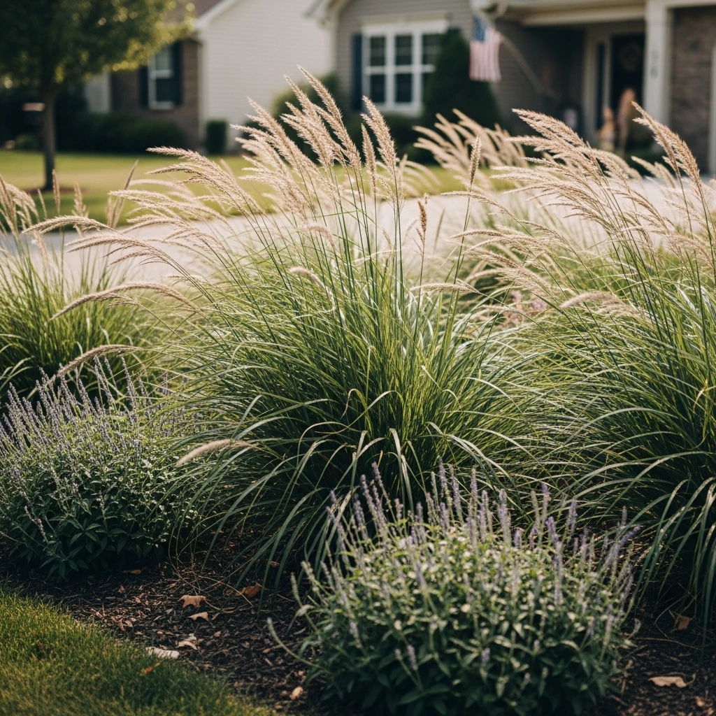 Movement-Focused Planting - 50 Front Yard Landscaping Ideas for a Beautiful, Budget-Friendly Home