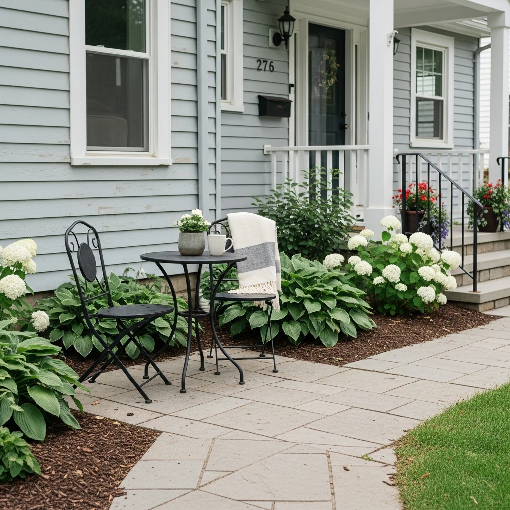 Front Yard Seating Nook - 50 Front Yard Landscaping Ideas for a Beautiful, Budget-Friendly Home