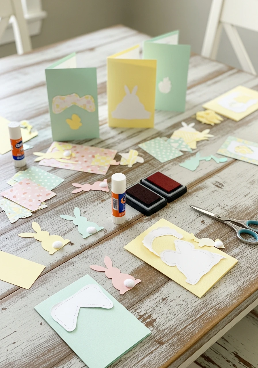 DIY Easter Cards - 50 Homemade Easter Decorations