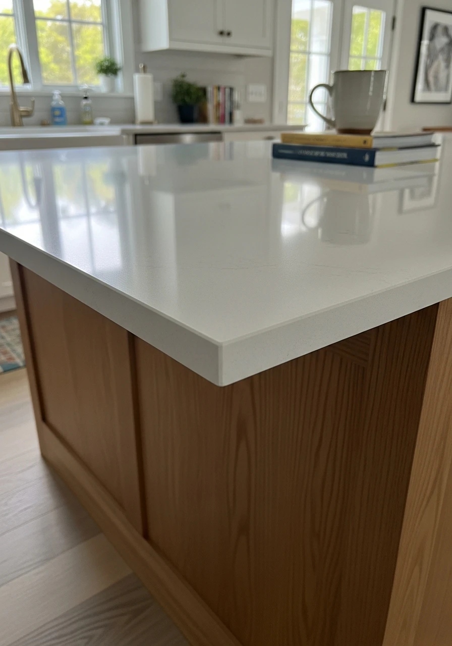 Slim Edge Platform - 50 Kitchen Platform Ideas