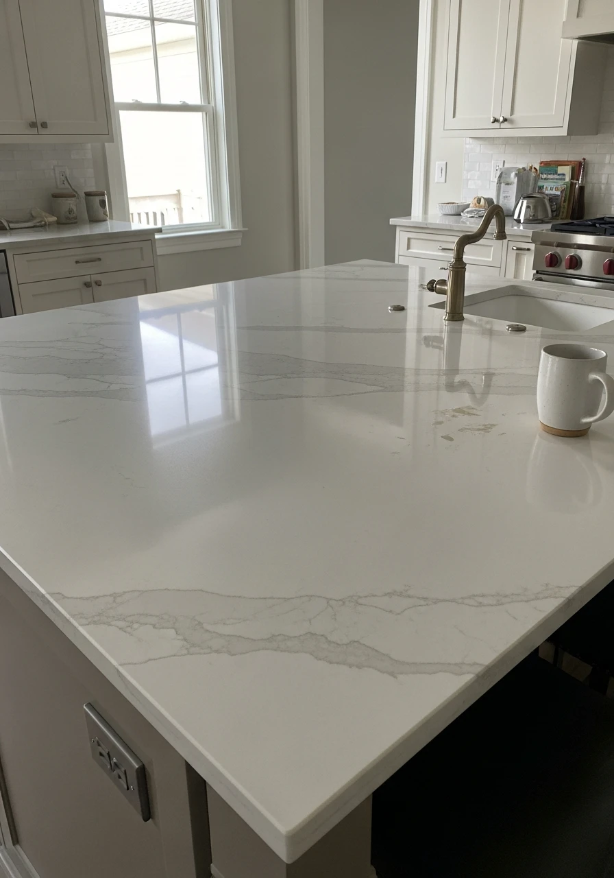 Smooth Honed Quartzite - 50 Kitchen Platform Ideas