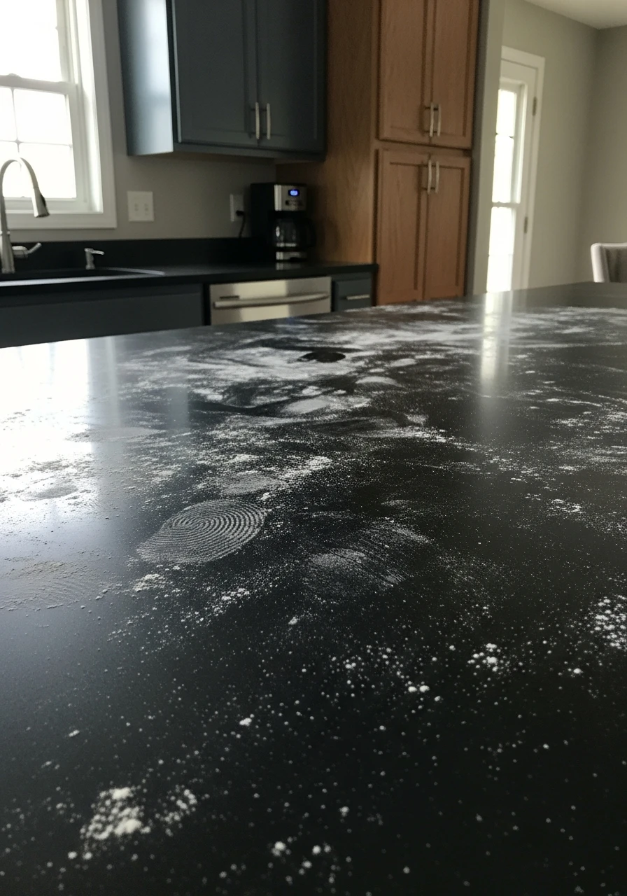 Anti-Smudge Matte Quartz - 50 Kitchen Platform Ideas