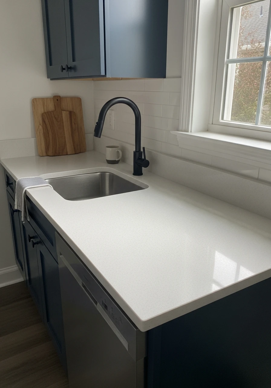 Light Platform Makes Kitchen Bigger - 50 Kitchen Platform Ideas