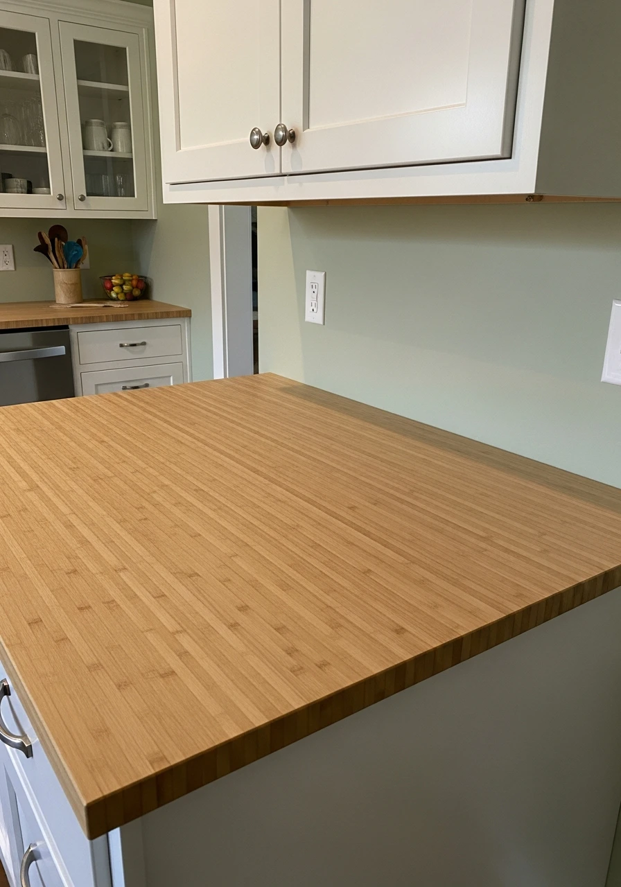 Sustainable Bamboo Platform - 50 Kitchen Platform Ideas