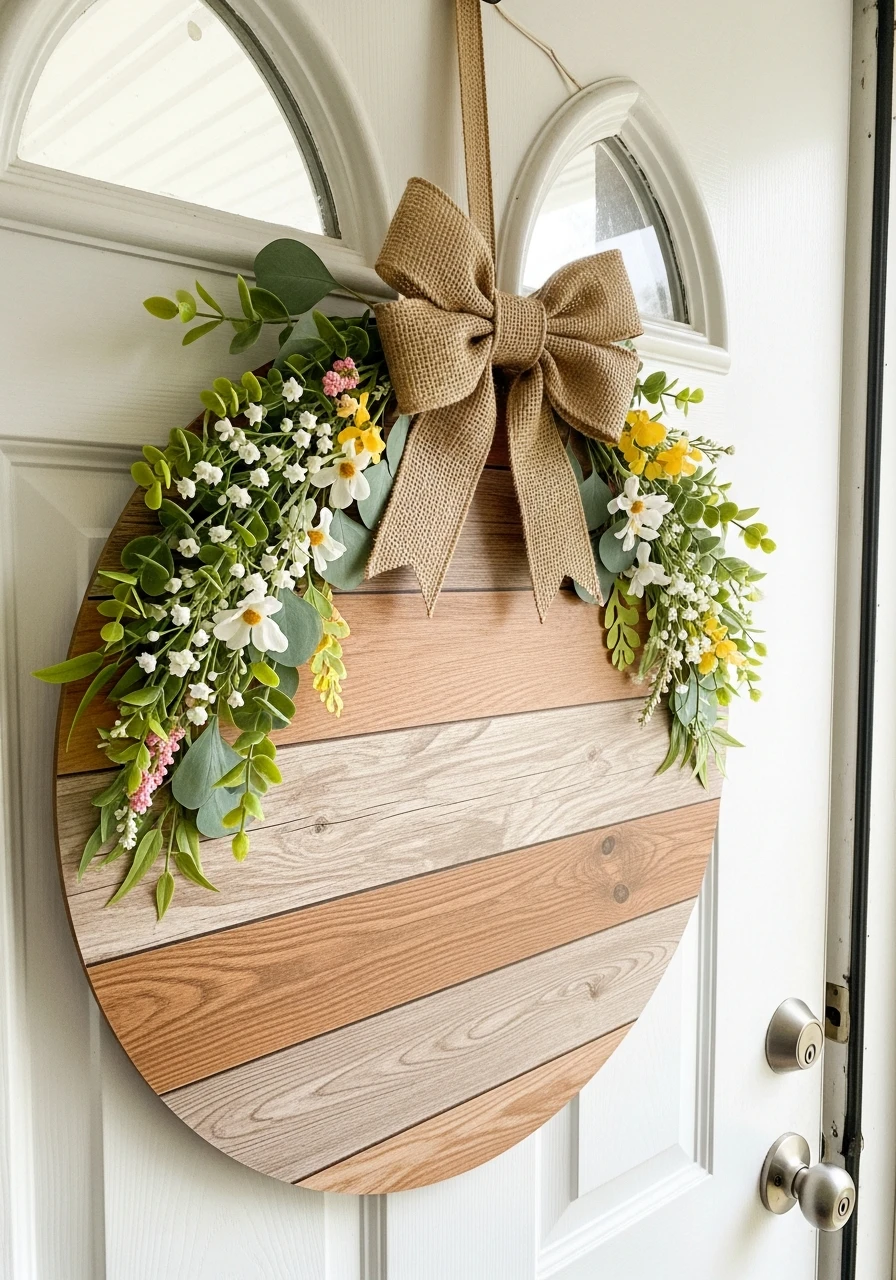 50 Spring Door Hanger Ideas - Addicted To Organization