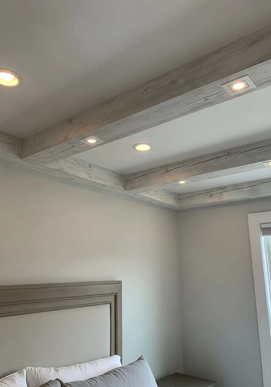 Recessed Lighting - 50 Modern Farmhouse Bedroom Ideas