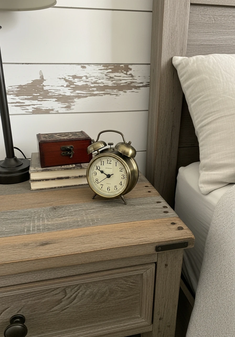 Antique Decorative Pieces - 50 Modern Farmhouse Bedroom Ideas