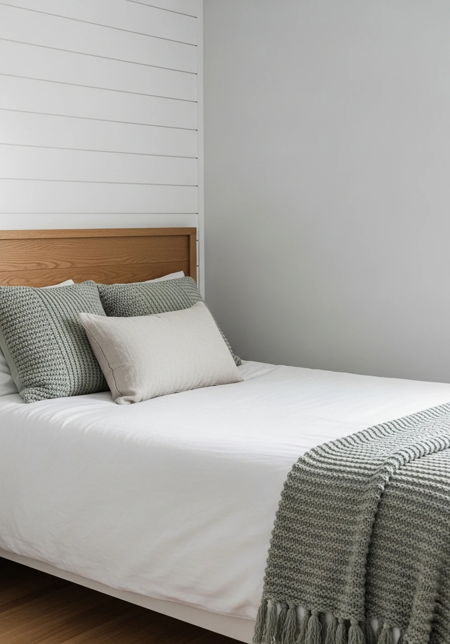 Minimal Seasonal Decor - 50 Modern Farmhouse Bedroom Ideas