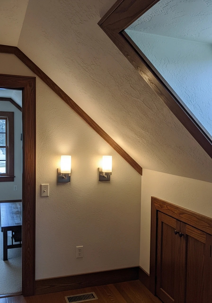 Wall Sconces Lighting - Attic Living Room Ideas