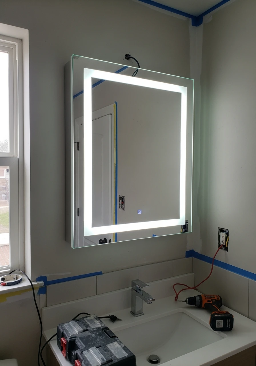 Get an LED Medicine Cabinet - 50 Smart Ideas for Your Next High-End Bathroom Remodel