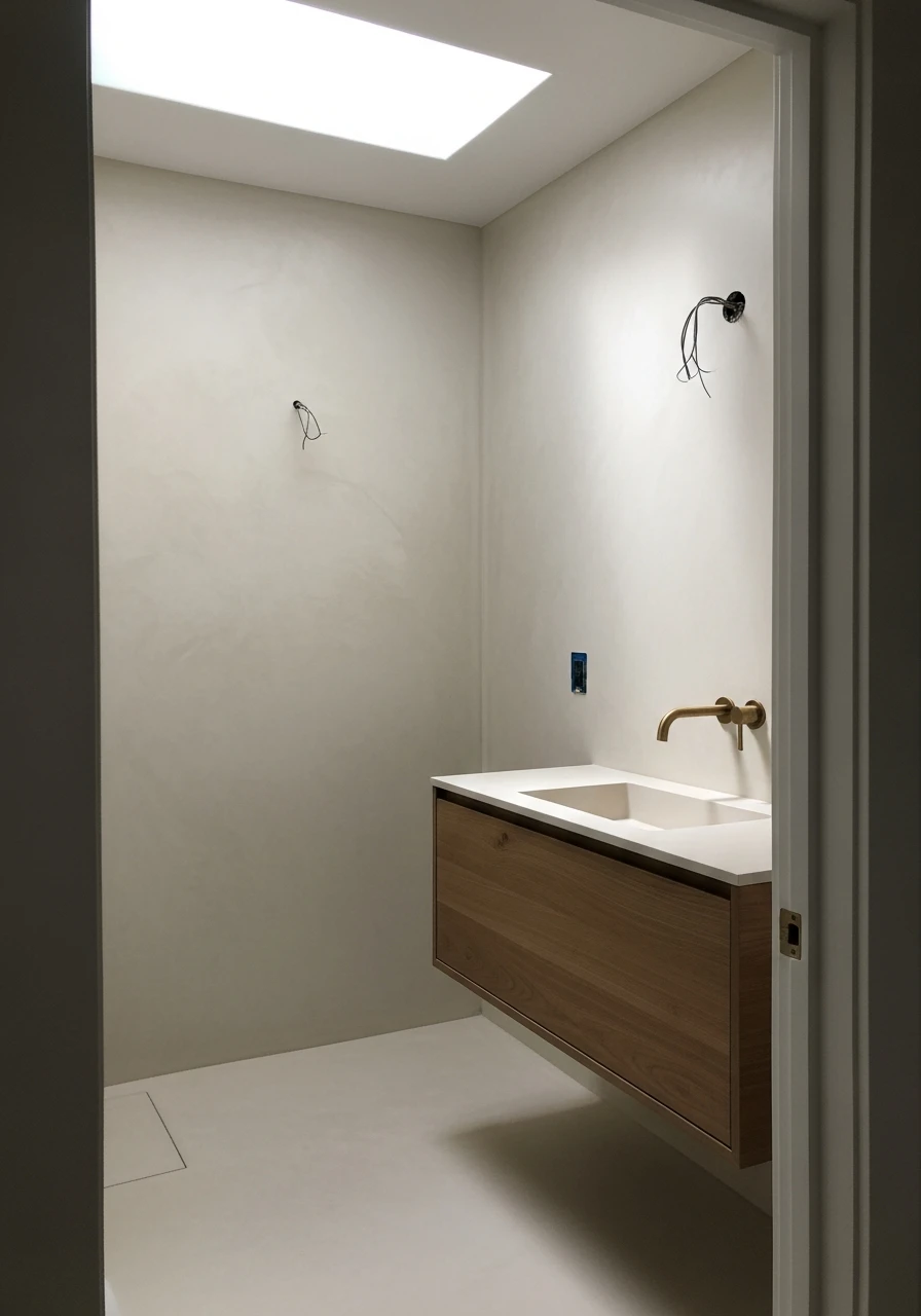 Try Plaster Walls - 50 Smart Ideas for Your Next High-End Bathroom Remodel