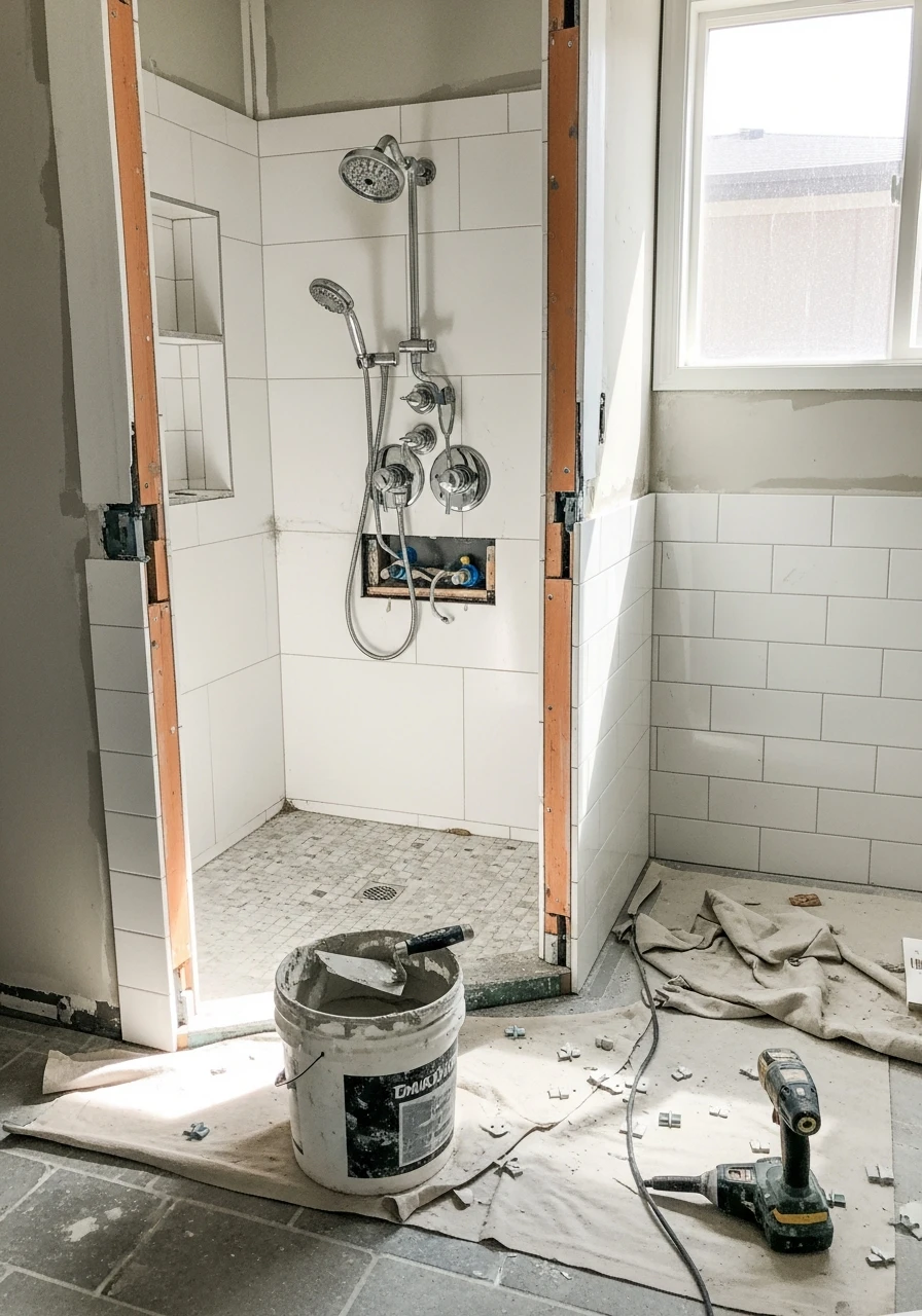 Try Dual Shower Heads - 50 Smart Ideas for Your Next High-End Bathroom Remodel