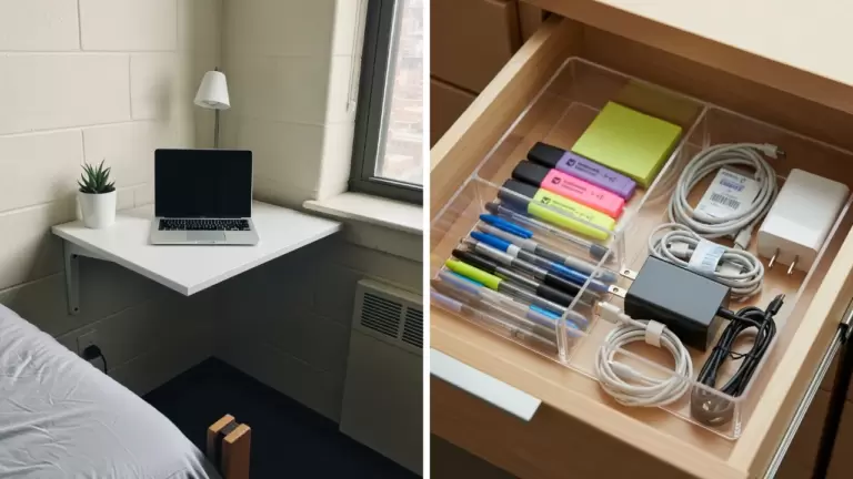 50 Genius College Dorm Desk Ideas