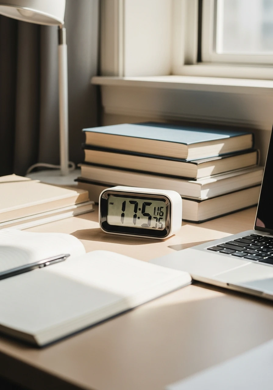 Digital Clock For Desk - 50 Genius College Dorm Desk Ideas To Maximize Space