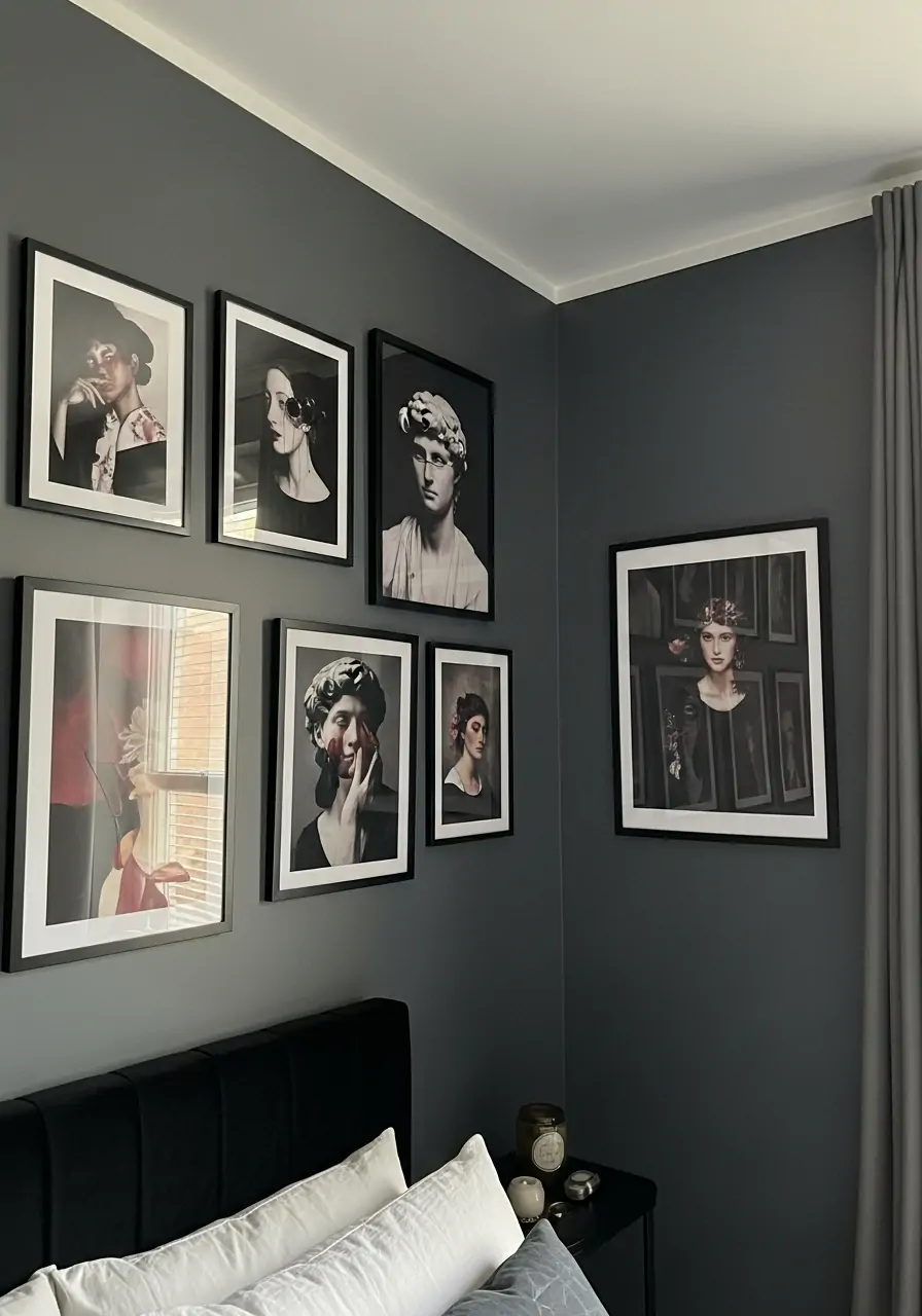 Dark Romantic Art Prints - Dark Feminine Bedroom Ideas