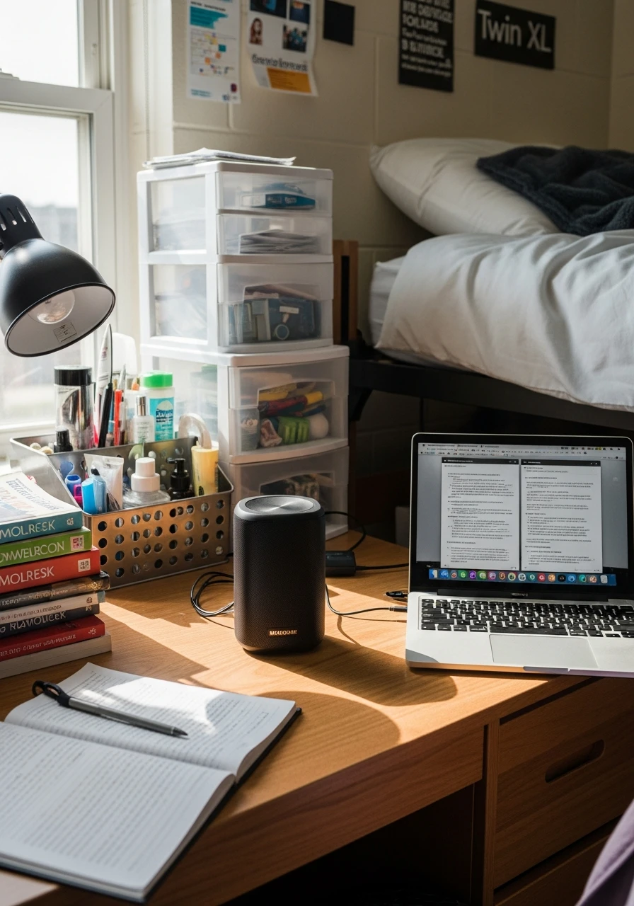 Small Room Speaker - The Ultimate List of Dorm Room Must Haves for College