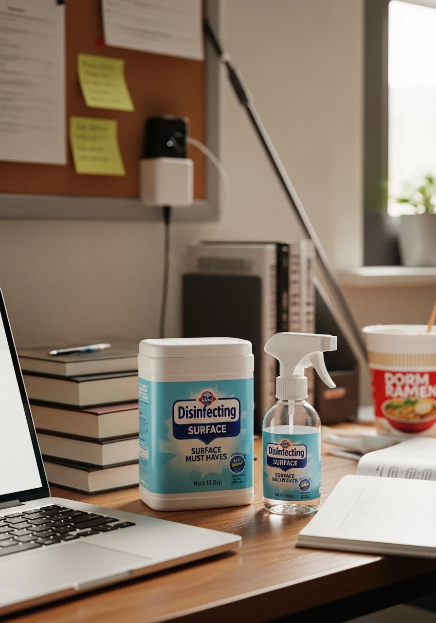 Quick Surface Cleaners - The Ultimate List of Dorm Room Must Haves for College
