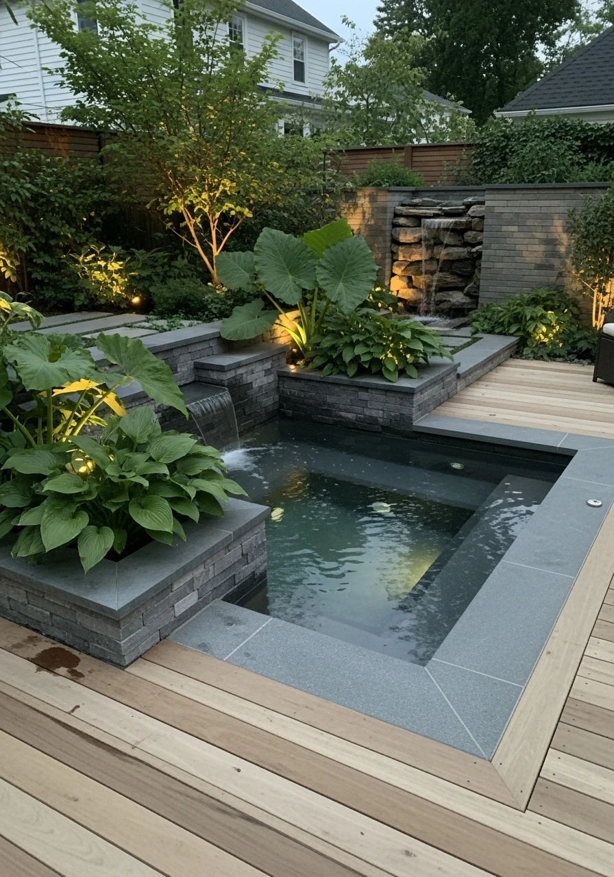 Blend Into Your Garden - 50 Hot Tub Ideas for Backyard Retreats (High-End Looks on a Budget)