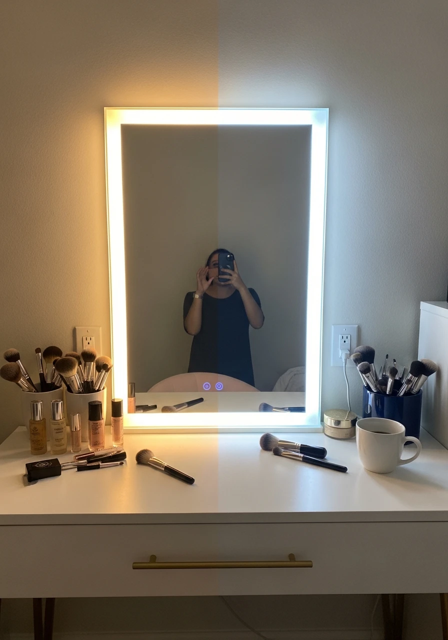Smart Lighting Makeup Room - 50 Must-Try Makeup Room Ideas For Your Home