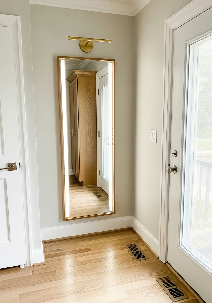 Full-Length Mirror Setup - 50 Must-Try Makeup Room Ideas For Your Home